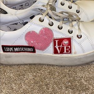 Valentines moschino sneakers